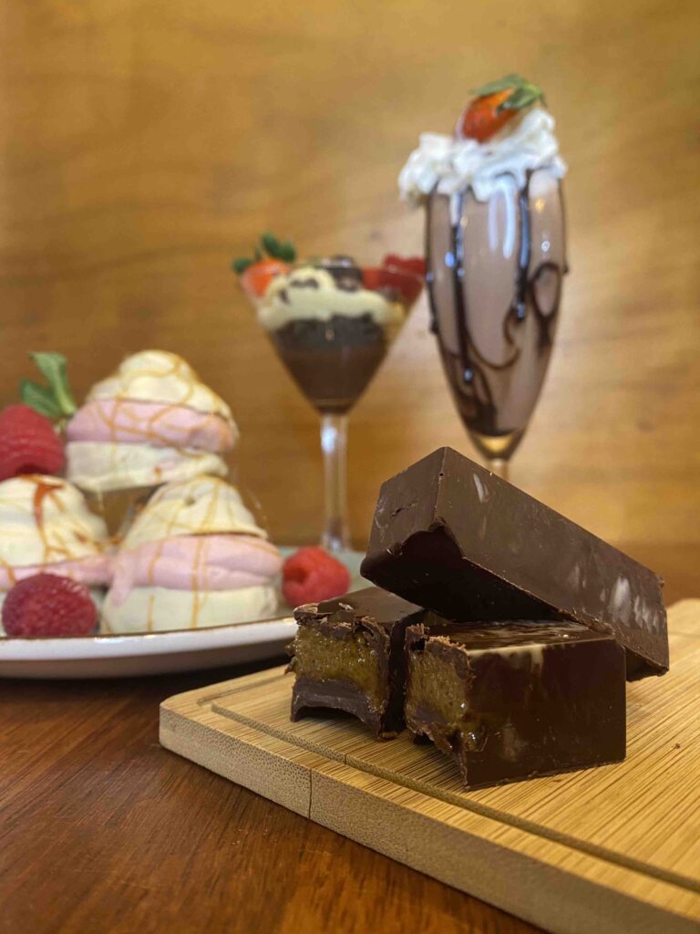 Chocolade proeverij van 4 gerechtjes voor €17,50