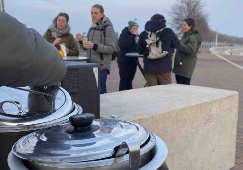 Soepje onderweg tijdens ED's Stoofloop